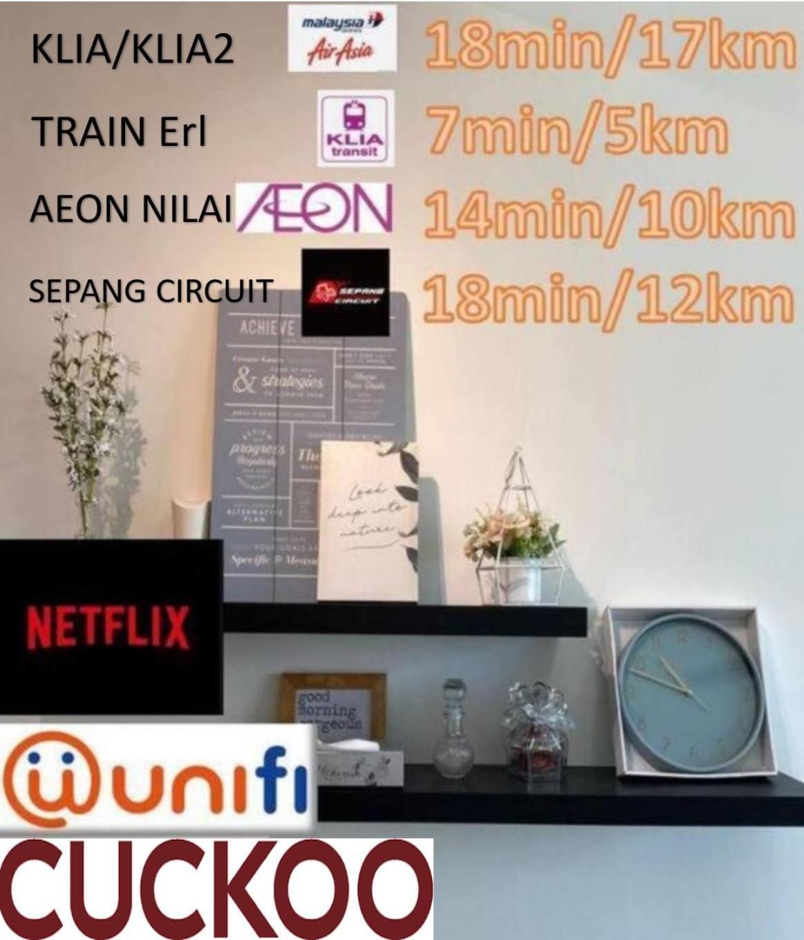Family Stay, Sepang Klia, Free 2 Parking&Unifi Dış mekan fotoğraf